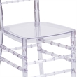 Bowery Hill Stacking Chiavari Dining Chair in Crystal Ice