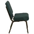 Bowery Hill Church Stacking Guest Chair in Green