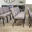 Bowery Hill Church Chair in Gray