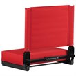 Bowery Hill Stadium Chair in Red
