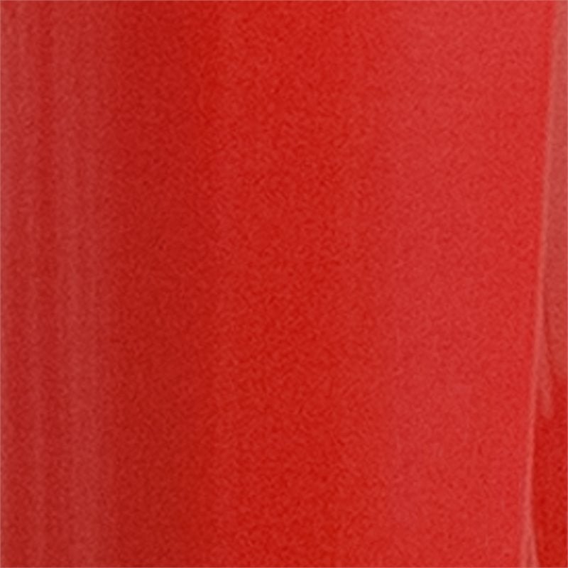 Bowery Hill Metal Bar Stool Chair in Red With Square Seat & Footrest