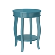Bowery Hill End Table in Teal