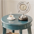 Bowery Hill End Table in Teal