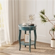 Bowery Hill End Table in Teal