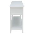 Bowery Hill Console Table in White