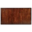 Bowery Hill Wood Dark Cherry Extendable Dining Set Rectangular Distressed 60