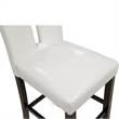 Bowery Hill Wood Black Dining Set Rectangular Contemporary Unassembled
