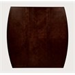 Bowery Hill Transitional Wood Dining Table with Rectangular Top in Espresso