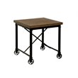 Bowery Hill 3 Piece Coffee Table Set in Medium Oak