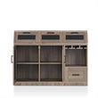 Bowery Hill Transitional Buffet in Warm Chestnut