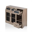 Bowery Hill Transitional Buffet in Warm Chestnut