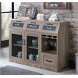 Bowery Hill Transitional Buffet in Warm Chestnut