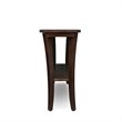 Bowery Hill Console Table in Chocolate Cherry