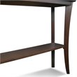 Bowery Hill Console Table in Chocolate Cherry
