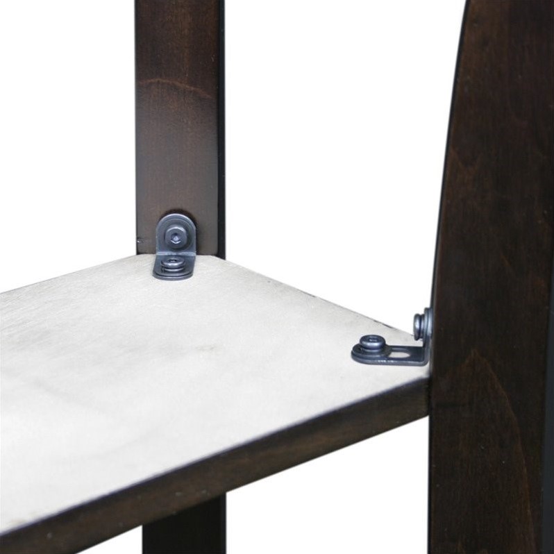 Bowery Hill Console Table in Chocolate Cherry