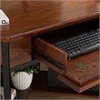 Bowery Hill Hardwood Mission Oak Desk Corner 48