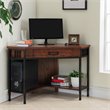 Bowery Hill Hardwood Mission Oak Desk Corner 48