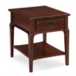 Bowery Hill Drawer End Table in Heartwood Cherry