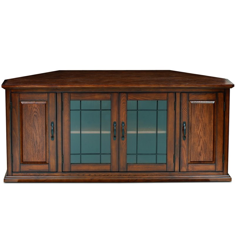 Bowery Hill Traditional Wood TV Stand for TVs up to 59.65