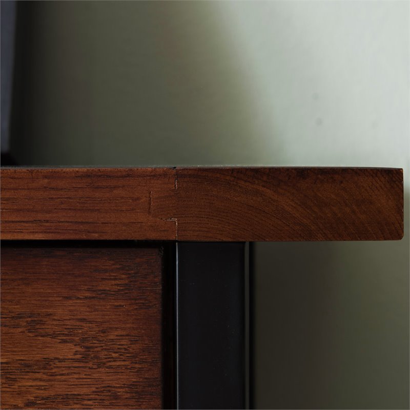 Bowery Hill Foyer Bookcase with Drawer Storage