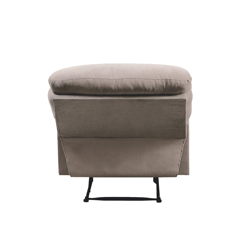 Bowery Hill Woven Recliner in Light Brown