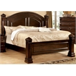 Bowery Hill Solid Wood Cherry King Panel Bed Rectangular Decorative 96.75