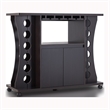Bowery Hill Wine Rack with Casters in Espresso