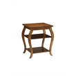 Bowery Hill Wood Walnut End Table Square 23