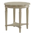 Bowery Hill End Table in Antique White
