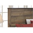 Bowery Hill Wood Mahogany Panel Bed Rectangular 64