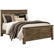 Bowery Hill Wood Mahogany Panel Bed Rectangular 64