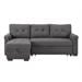 Gray/Fabric Sectional
