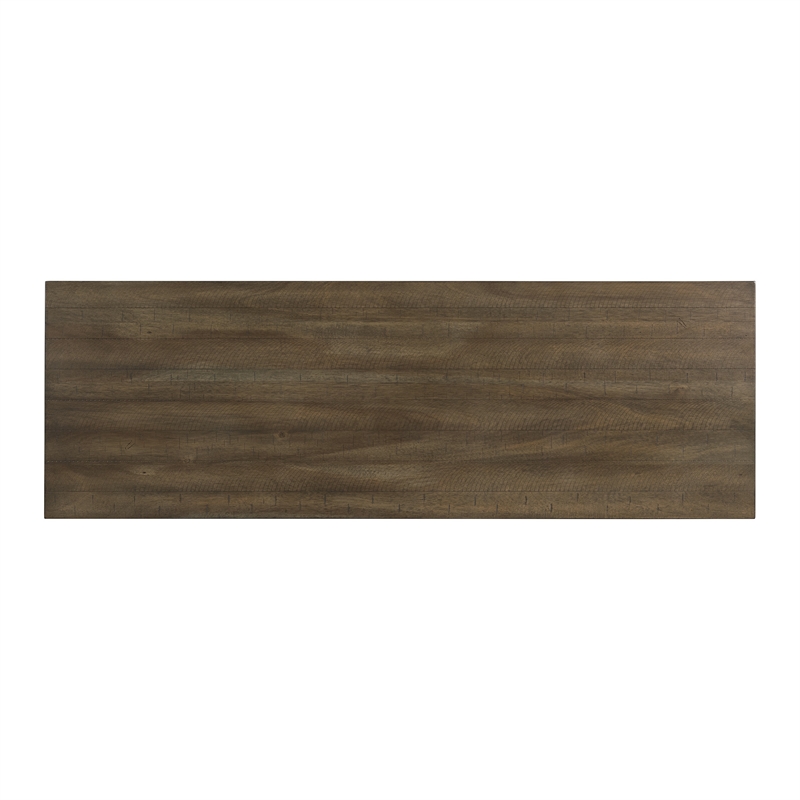 Bowery Hill Transitional Wood Gray Multipurpose Bar Table Set