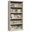 Bowery Hill 5-Shelf Transitional Engineered Wood Bookcase in Chalked Chestnut