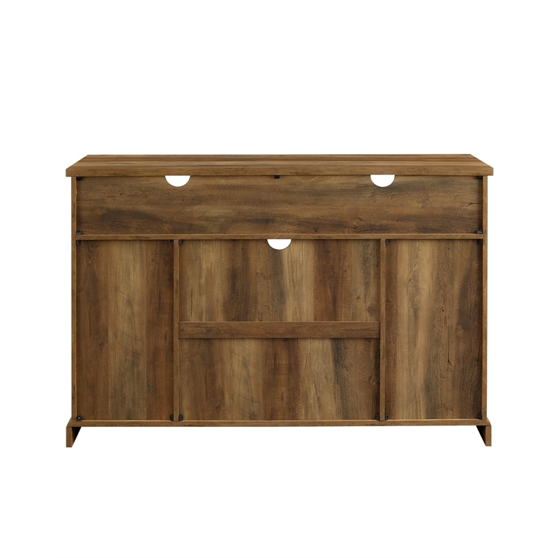 Bowery Hill Wood Sliding Highboy TV Stand for TVs up to 58