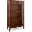 Bowery Hill 3 Shelf Bookcase in Mission Oak