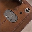 Bowery Hill Computer Desk in Walnut and Foundry Bronze