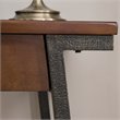 Bowery Hill Computer Desk in Walnut and Foundry Bronze