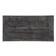 Bowery Hill Transitional Dining Table in Weathered Gray Oak