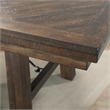 Bowery Hill 5 Piece Dining Set in Walnut and Cream