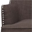 Bowery Hill Accent Chair in Chocolate