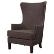 Bowery Hill Accent Chair in Chocolate