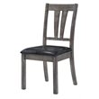 Bowery Hill 7 Piece Extendable Dining Set in Gray Oak/Black