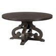 Bowery Hill Round Dining Table in Smokey Walnut