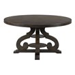 Bowery Hill Round Dining Table in Smokey Walnut