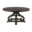 Bowery Hill 5 Piece Round Dining Set in Smokey Walnut
