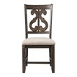 Bowery Hill 5 Piece Round Dining Set in Smokey Walnut