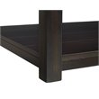 Bowery Hill 2 Piece Marble Top Occasional Table Set in Espresso
