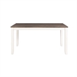 Bowery Hill Brown 5PC Dining Set in Brown