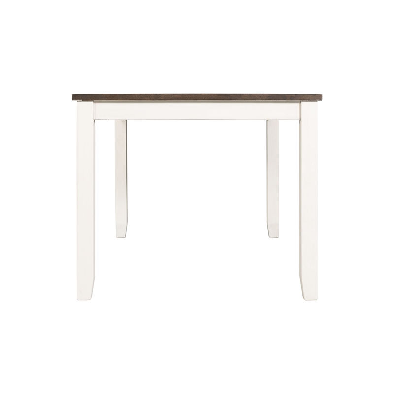 Bowery Hill Brown 5PC Dining Set in Brown